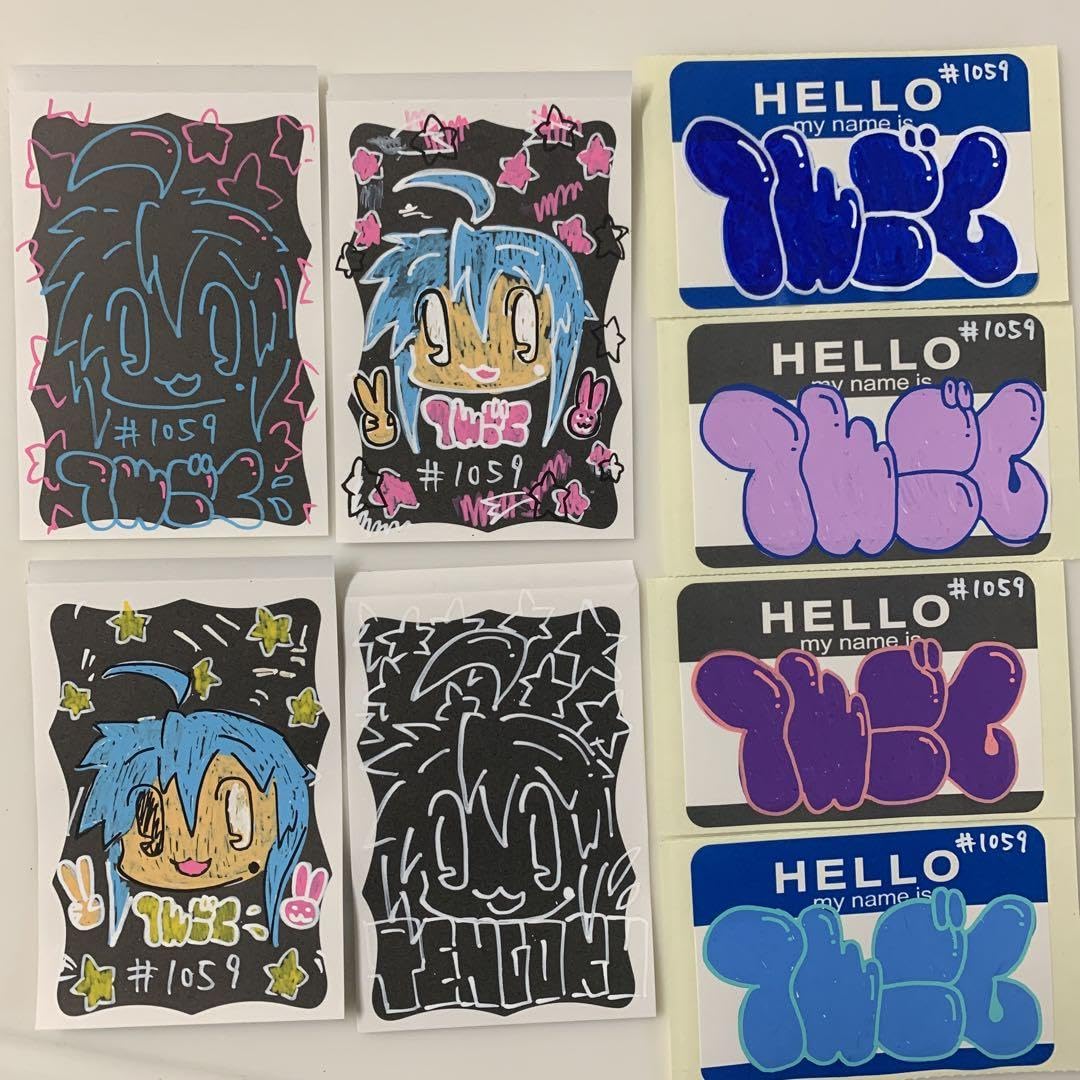 グラフィティーステッカー